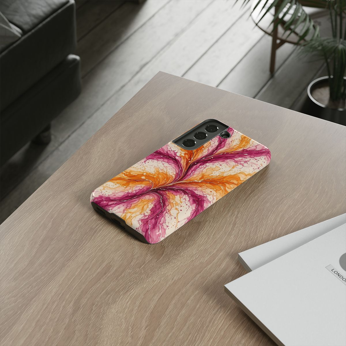 Sunset Ink Branches Tough Phone Case – Samsung Galaxy S22