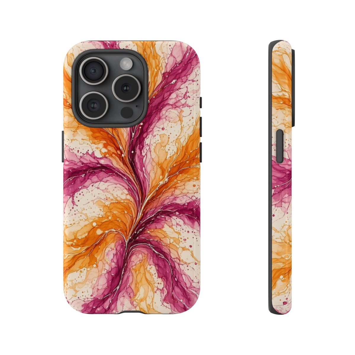 Sunset Ink Branches Tough Phone Case – iPhone 15 Pro
