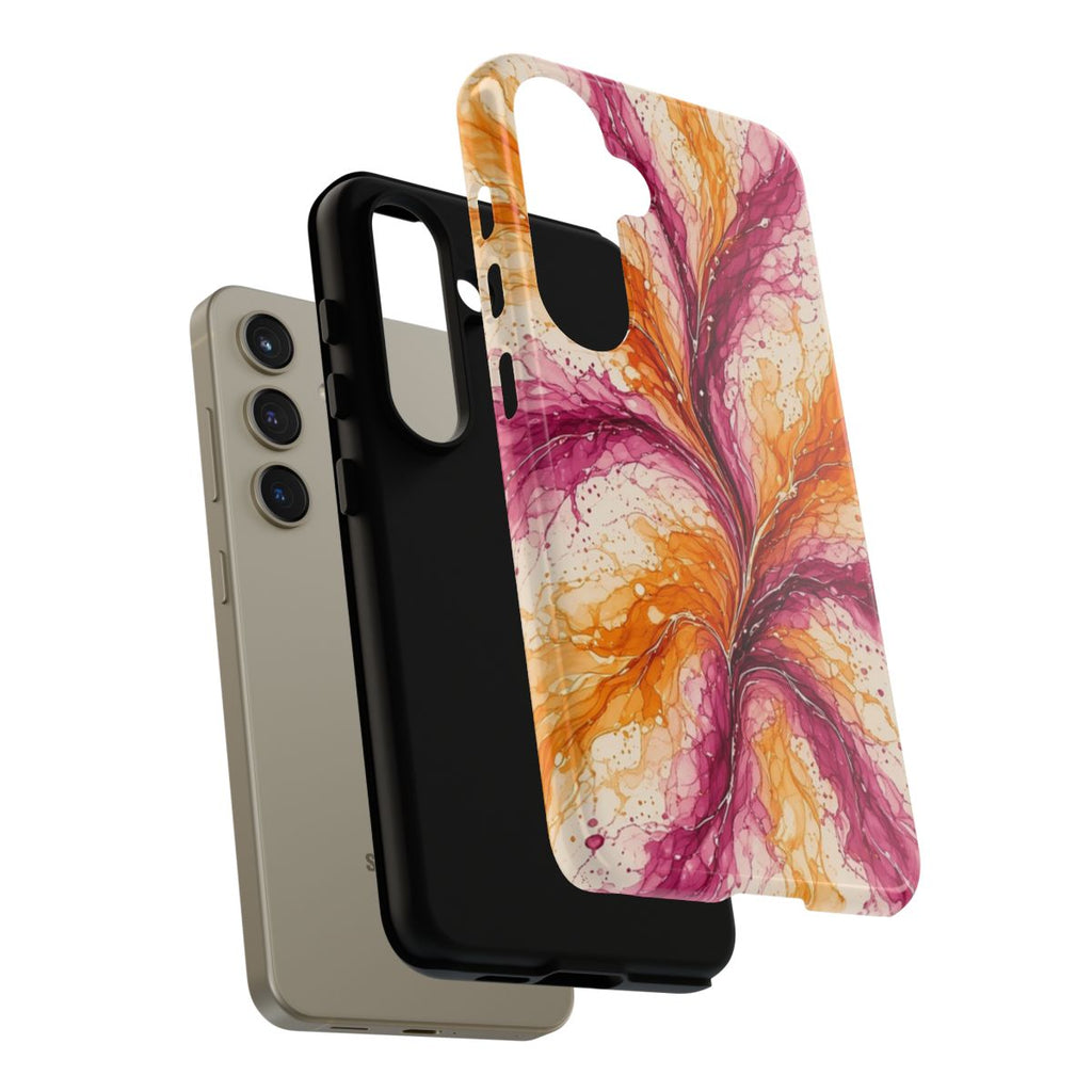 Sunset Ink Branches Tough Phone Case – Samsung Galaxy S24
