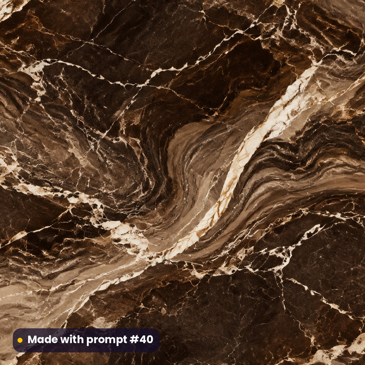 Espresso Mocha Marble artwork for a 5:3 serving tray, made with prompt #40 from the Warm Neutral Sand and Mocha Marble Tableware Prompt Pack