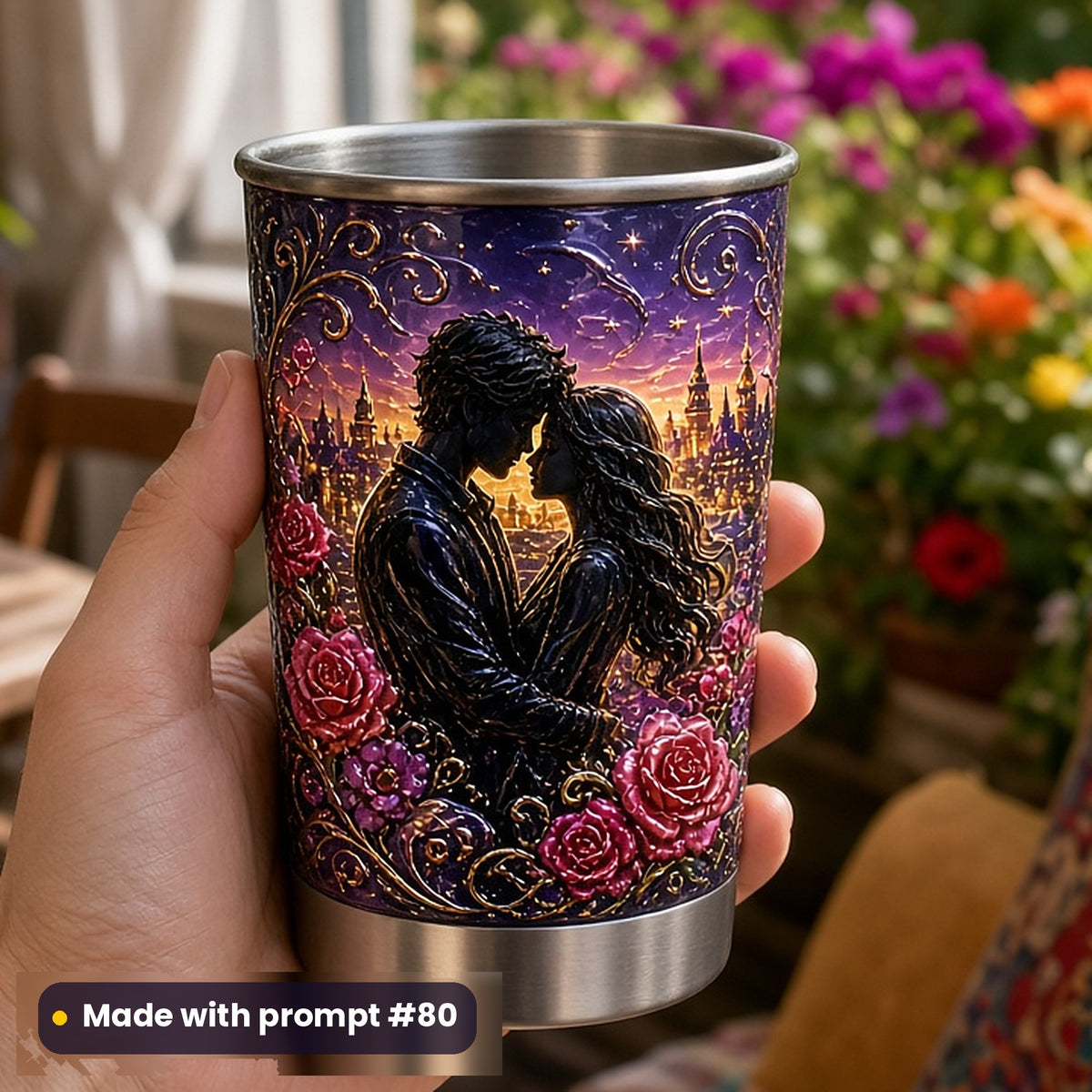 Adult Romance, Clean & Graphic Collection: Made with prompt #80 – realistic UV-printed mockup