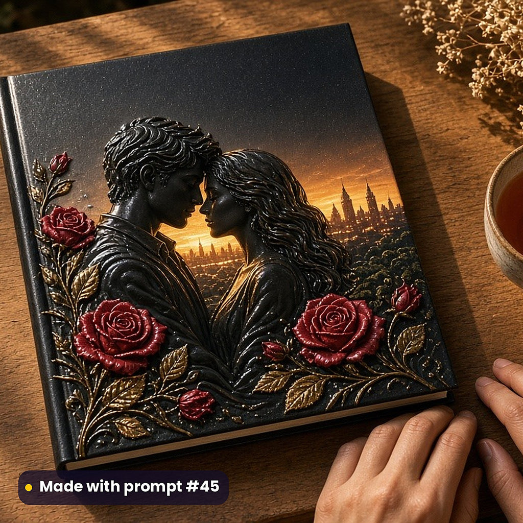 Adult Romance, Clean & Graphic Collection: Made with prompt #45 – realistic UV-printed mockup