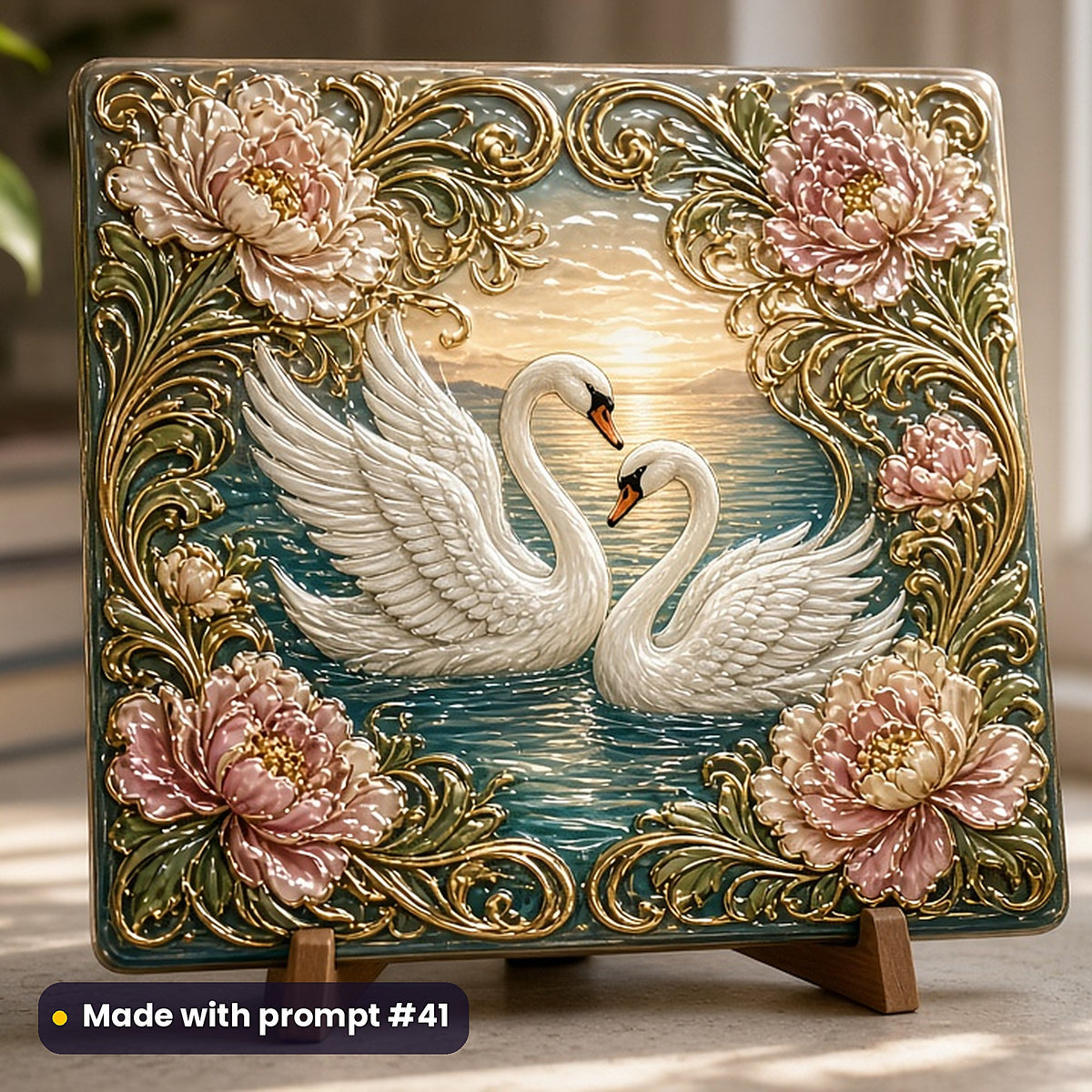 Adult Romance, Luxury & Decorative Collection: Made with prompt #41 – realistic UV-printed mockup