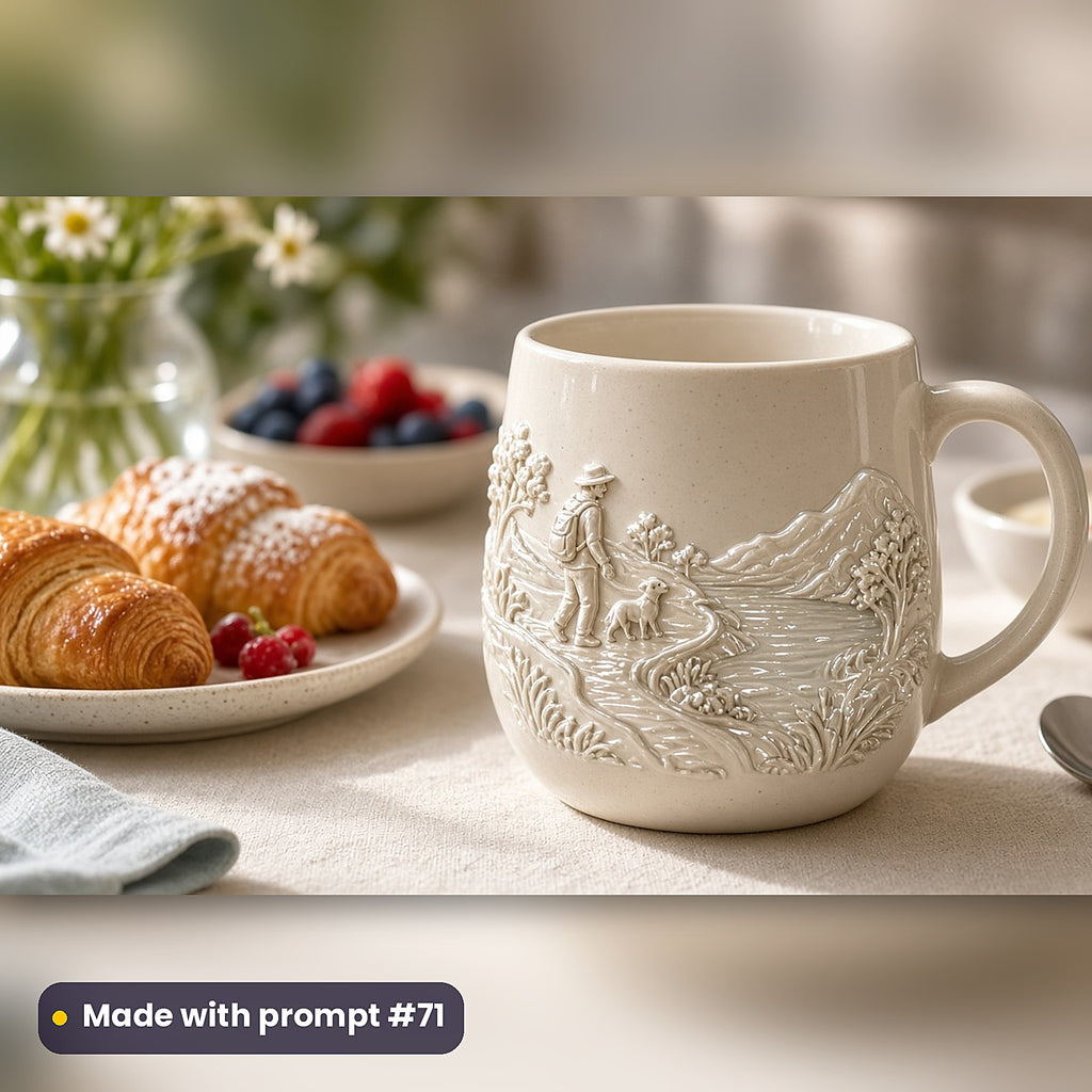Romantic Comedy, Cinematic & Bold Collection: realistic UV-printed mockup, made with prompt #71