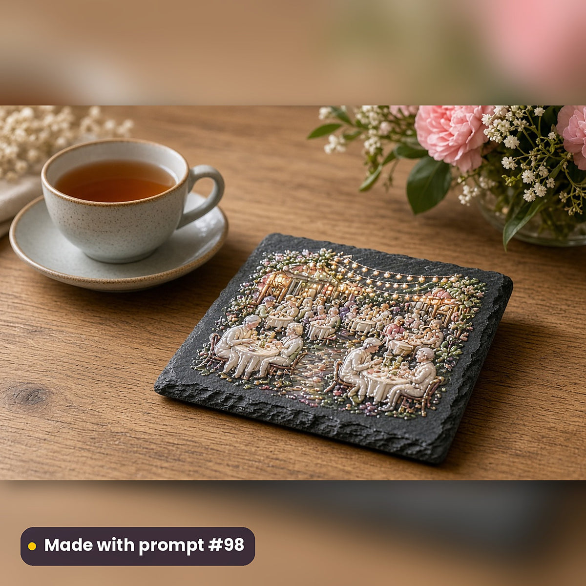 Romantic Comedy, Cinematic & Bold Collection: realistic UV-printed mockup, made with prompt #98