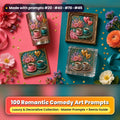 Romantic Comedy, Luxury & Decorative Collection: Made with prompts #20 · #40 · #70 · #45 – realistic UV-printed mockup
