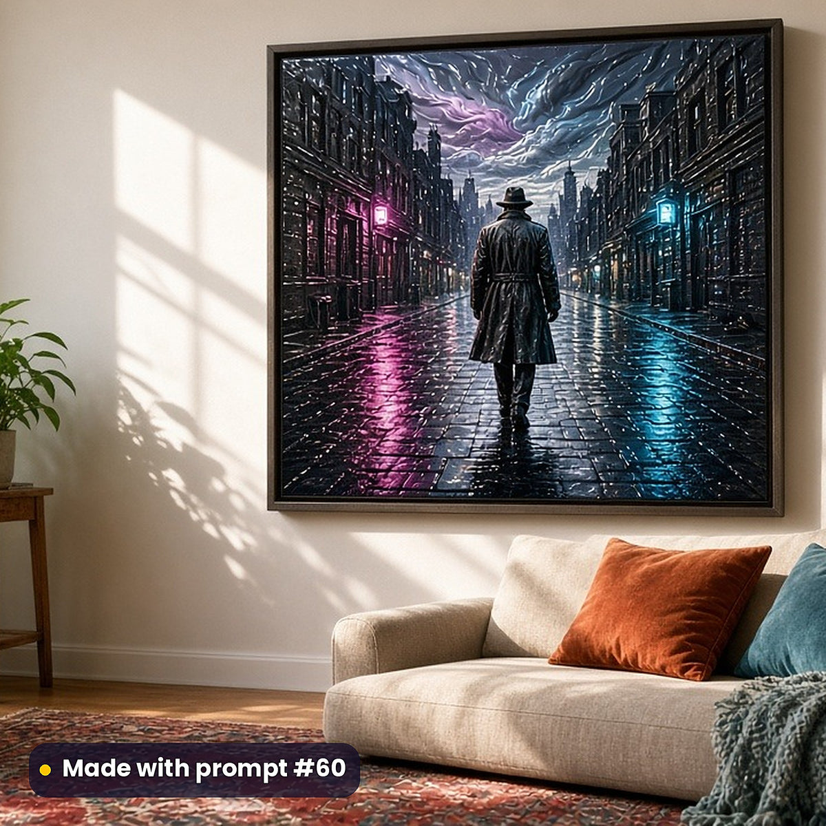 Crime and Thriller, Clean & Graphic Collection: Made with prompt #60 – realistic UV-printed mockup