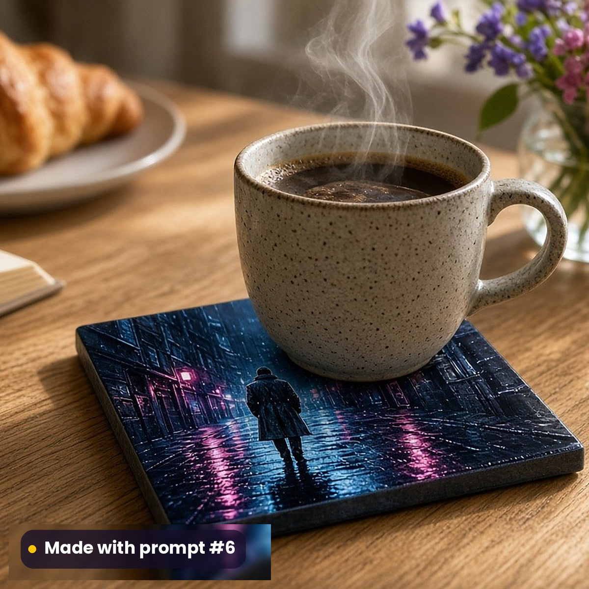 Crime and Thriller, Clean & Graphic Collection: Made with prompt #6 – realistic UV-printed mockup