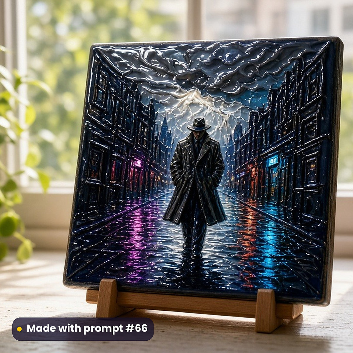 Crime and Thriller, Clean & Graphic Collection: Made with prompt #66 – realistic UV-printed mockup