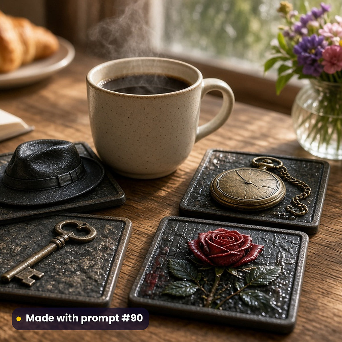 Crime and Thriller, Luxury & Decorative Collection: Made with prompt #90 – realistic UV-printed mockup