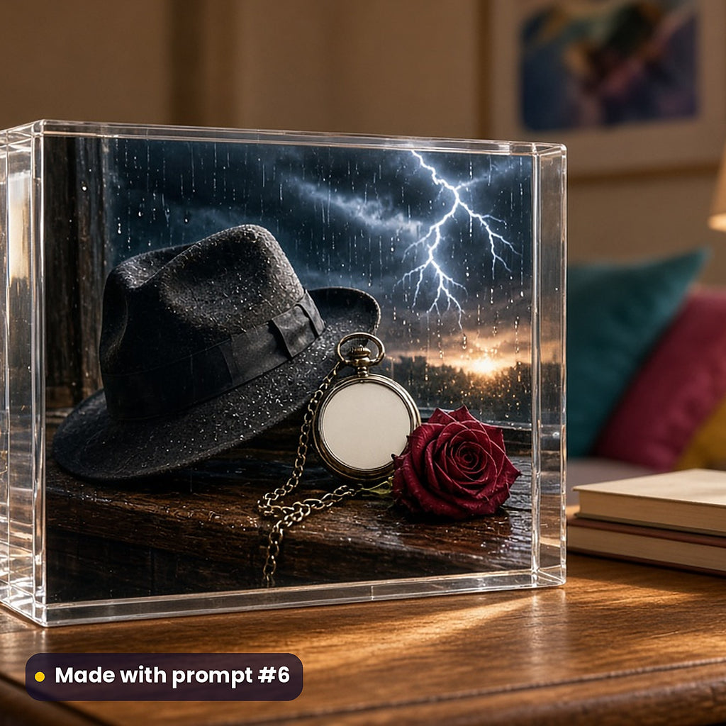 Crime and Thriller, Luxury & Decorative Collection: Made with prompt #6 – realistic UV-printed mockup