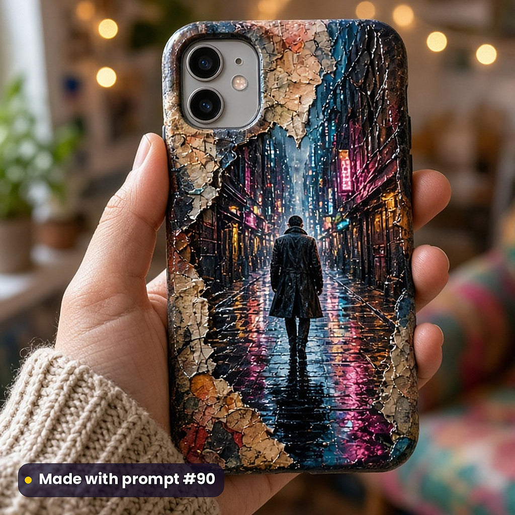 Crime and Thriller, Painterly & Handmade Collection: realistic UV-printed mockup, made with prompt #90