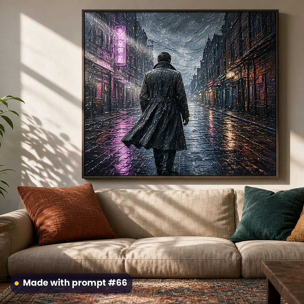Crime and Thriller, Painterly & Handmade Collection: realistic UV-printed mockup, made with prompt #66