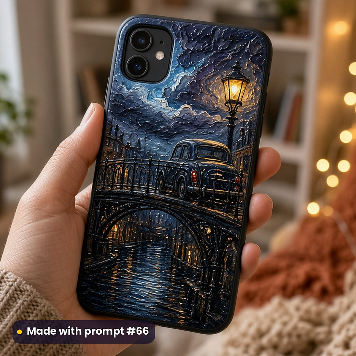 Crime and Thriller, Vintage & Whimsical Collection: realistic UV-printed mockup, made with prompt #66