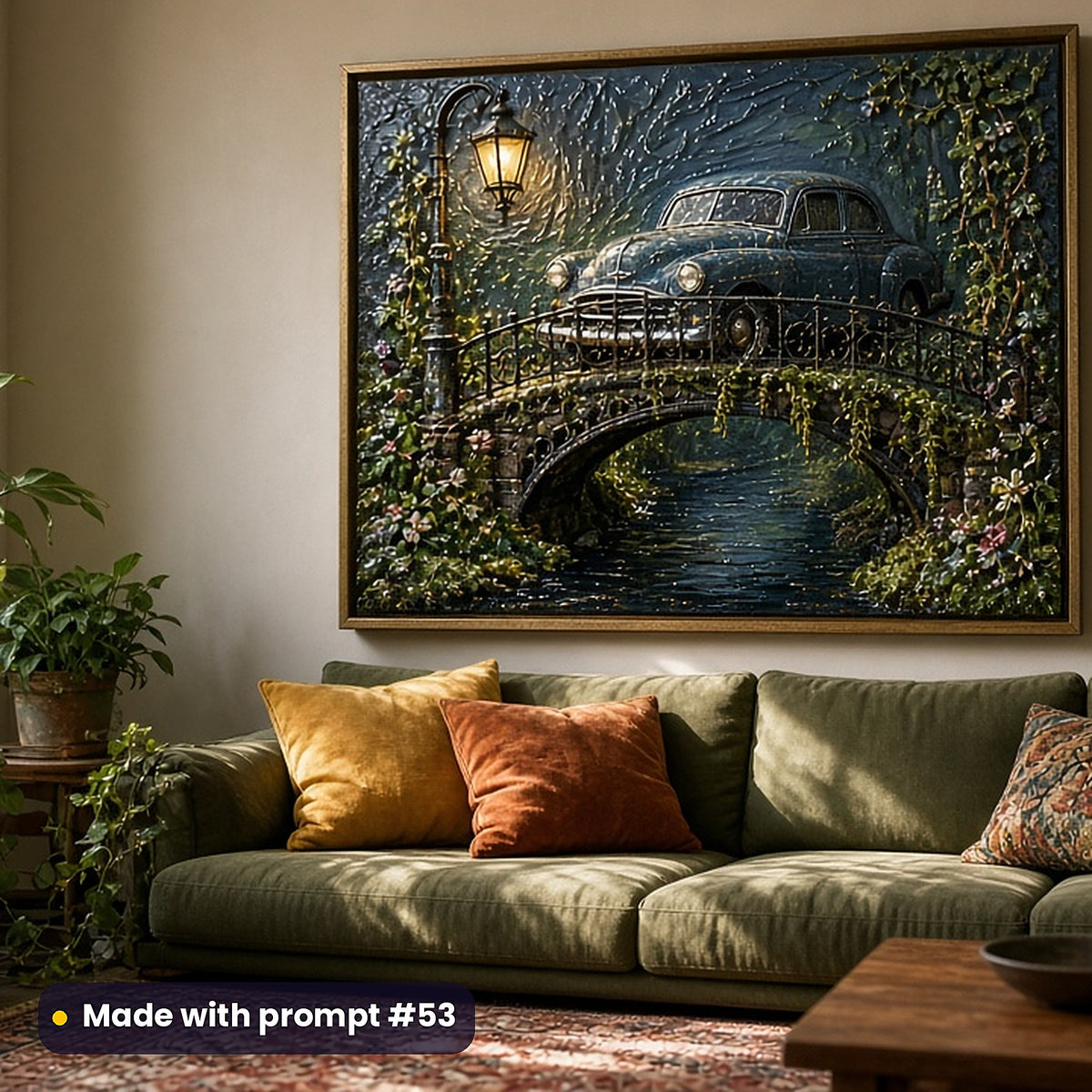 Crime and Thriller, Vintage & Whimsical Collection: realistic UV-printed mockup, made with prompt #53