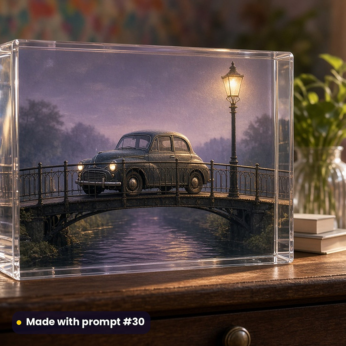 Crime and Thriller, Vintage & Whimsical Collection: realistic UV-printed mockup, made with prompt #30
