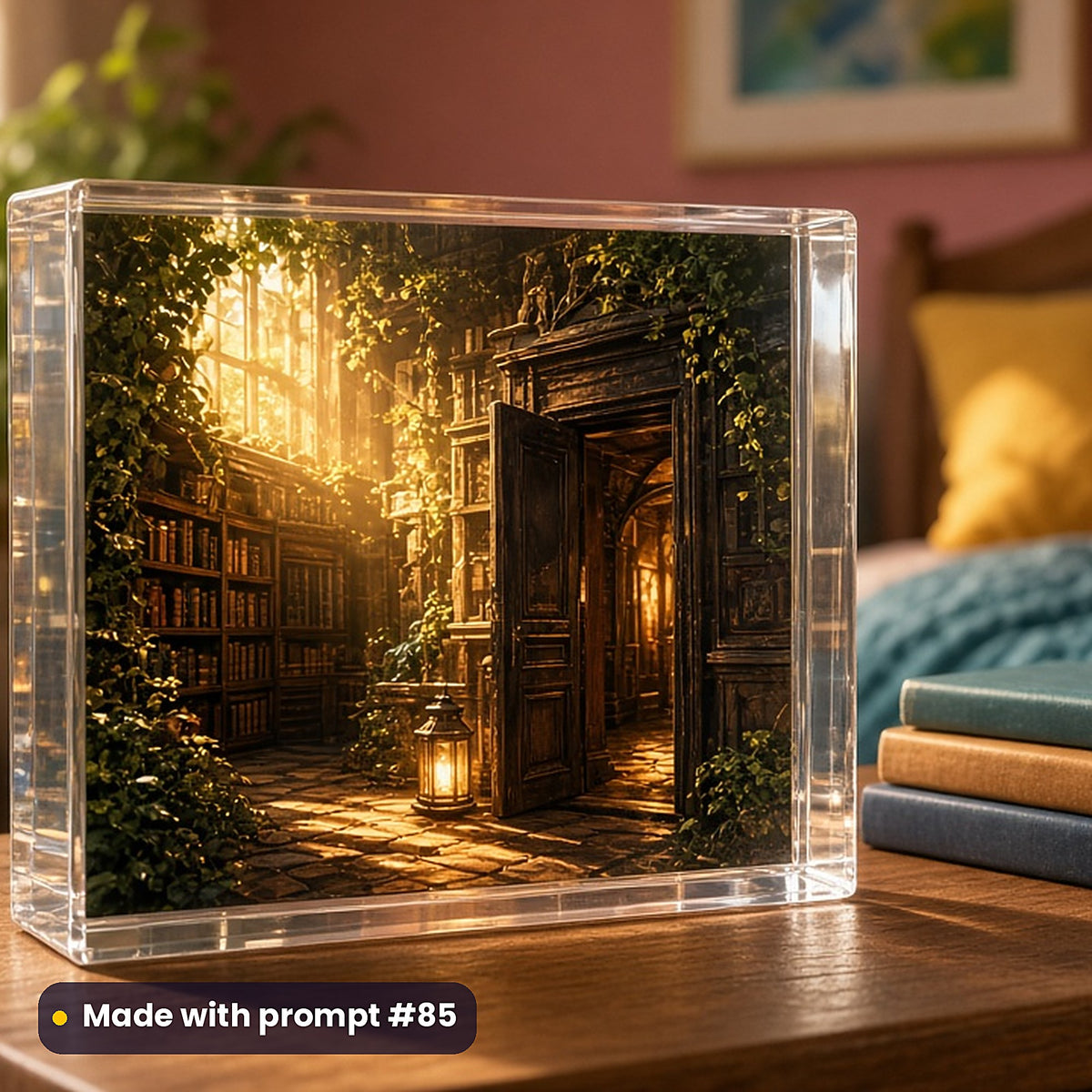 Mystery and Detective, Cinematic & Bold Collection: realistic UV-printed mockup, made with prompt #85