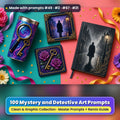 Mystery and Detective, Clean & Graphic Collection: Made with prompts #49 · #2 · #67 · #21 – realistic UV-printed mockup