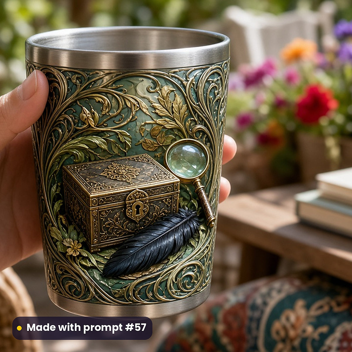 Mystery and Detective, Luxury & Decorative Collection: Made with prompt #57 – realistic UV-printed mockup