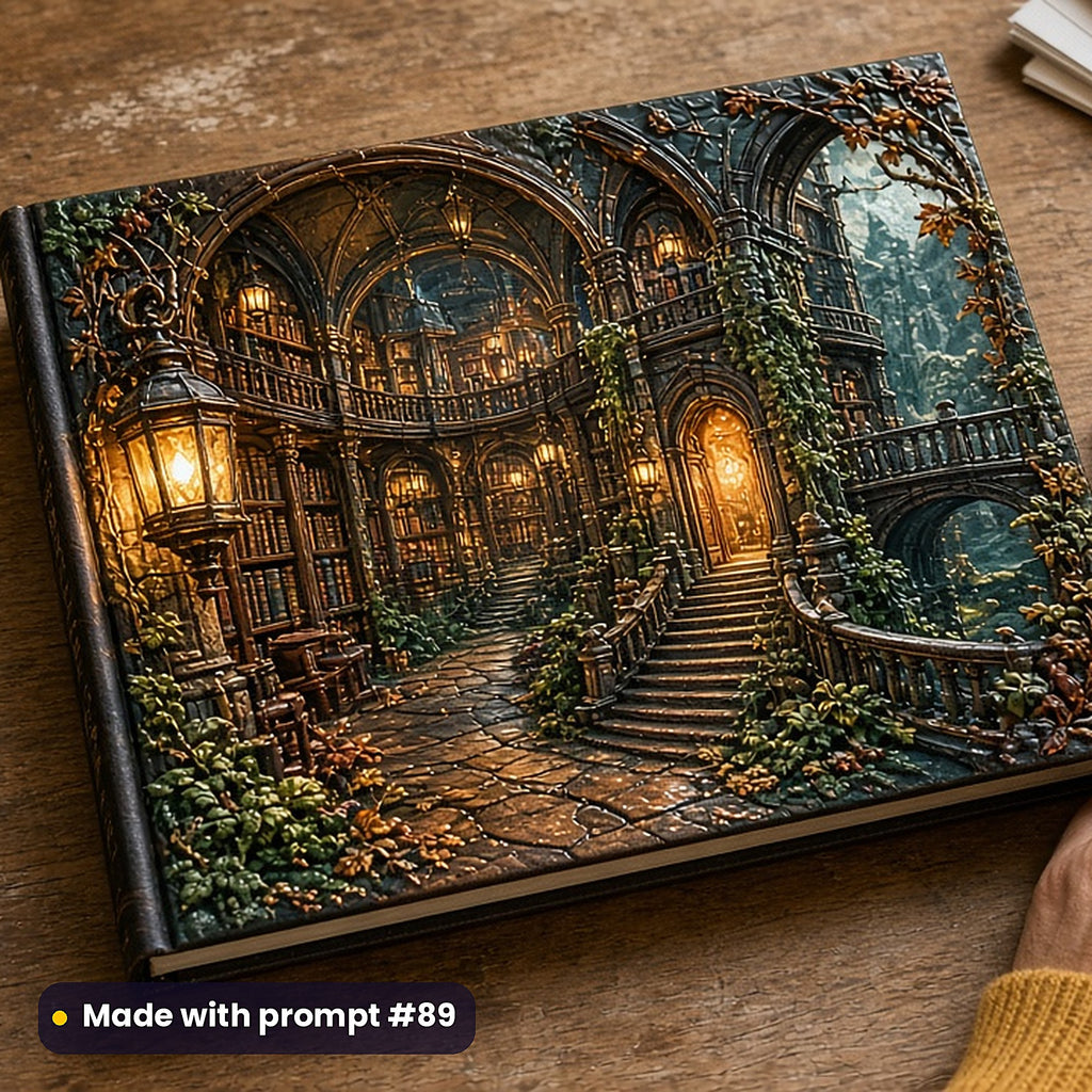 Mystery and Detective, Vintage & Whimsical Collection: realistic UV-printed mockup, made with prompt #89