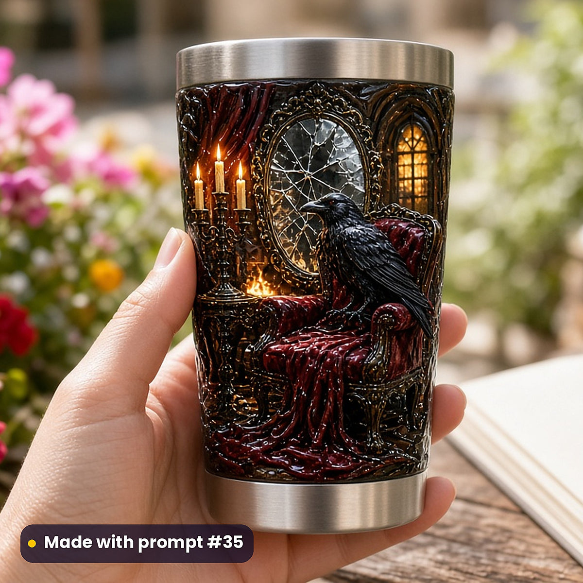 Horror and Supernatural, Luxury & Decorative Collection: Made with prompt #35 – realistic UV-printed mockup