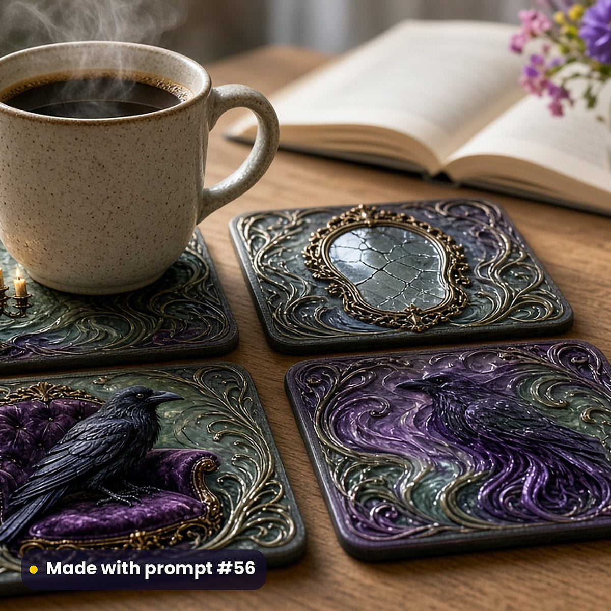 Horror and Supernatural, Luxury & Decorative Collection: Made with prompt #56 – realistic UV-printed mockup