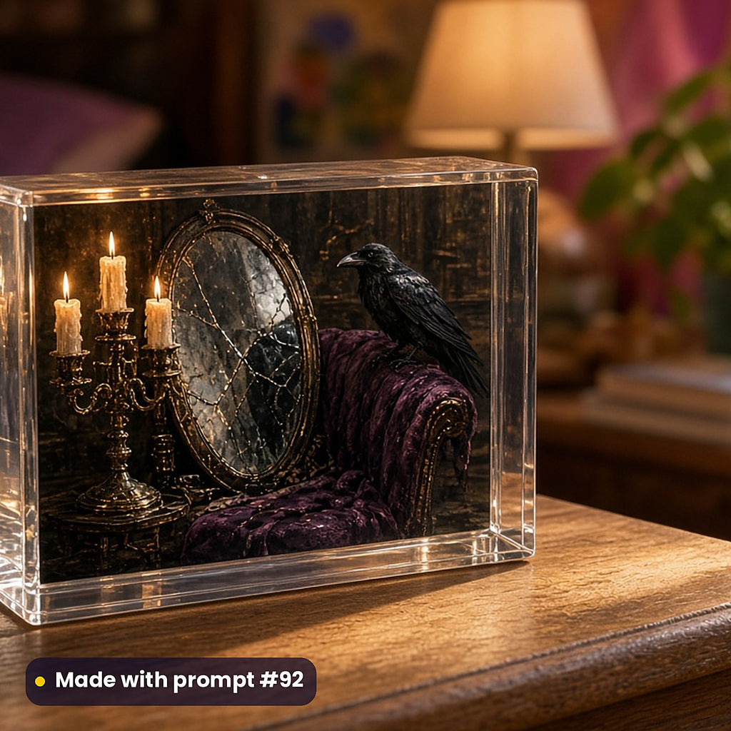 Horror and Supernatural, Luxury & Decorative Collection: Made with prompt #92 – realistic UV-printed mockup