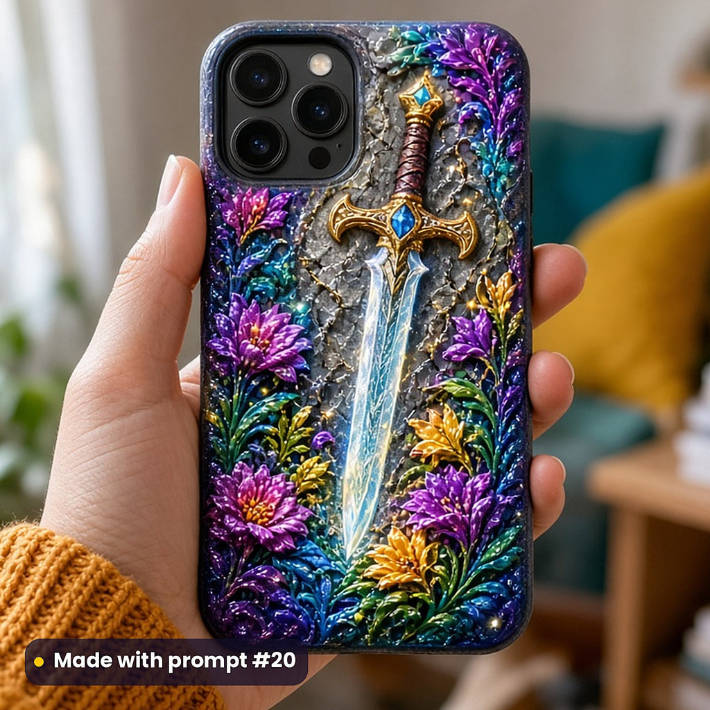 Epic Fantasy, Cinematic & Bold Collection: realistic UV-printed mockup, made with prompt #20