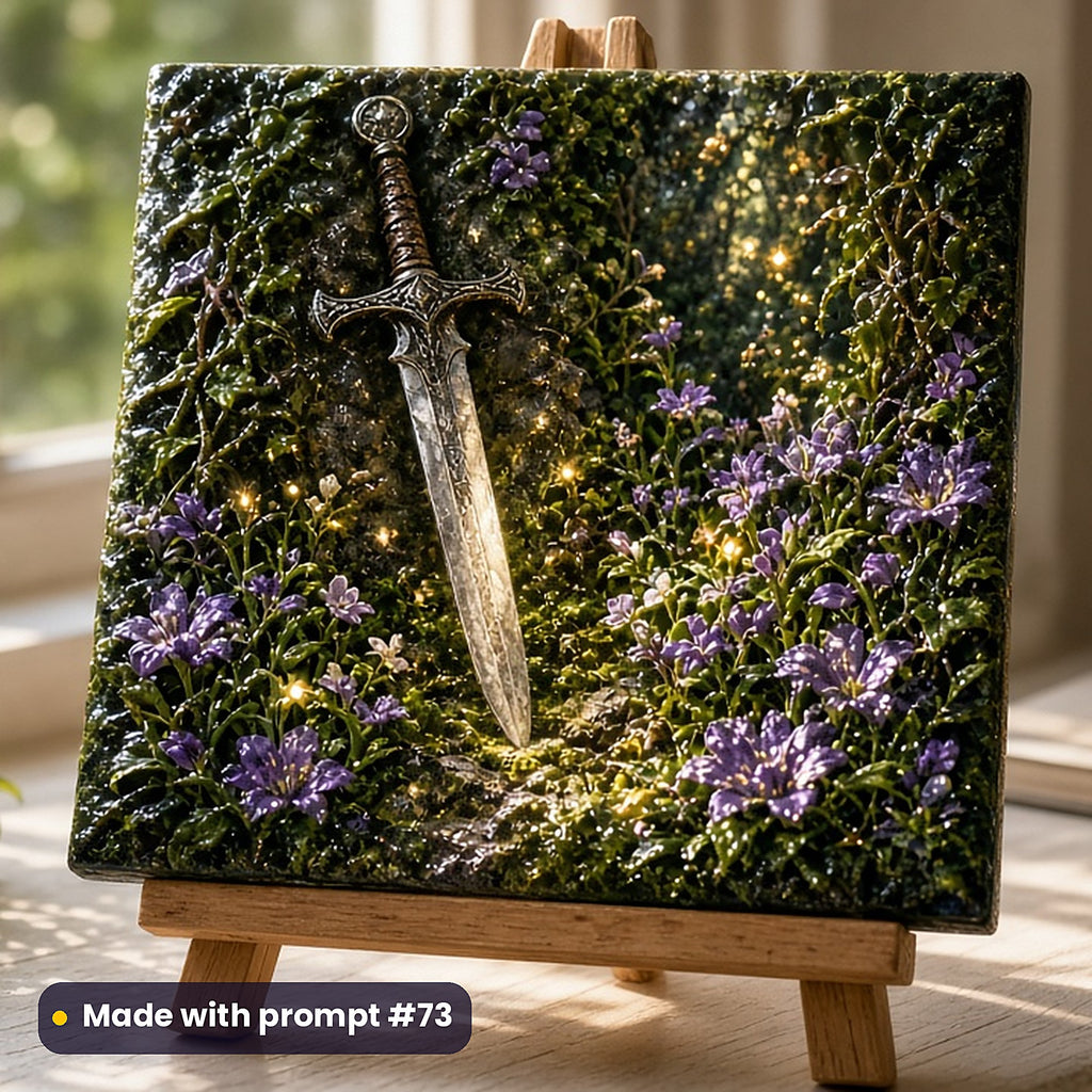 Epic Fantasy, Cinematic & Bold Collection: realistic UV-printed mockup, made with prompt #73