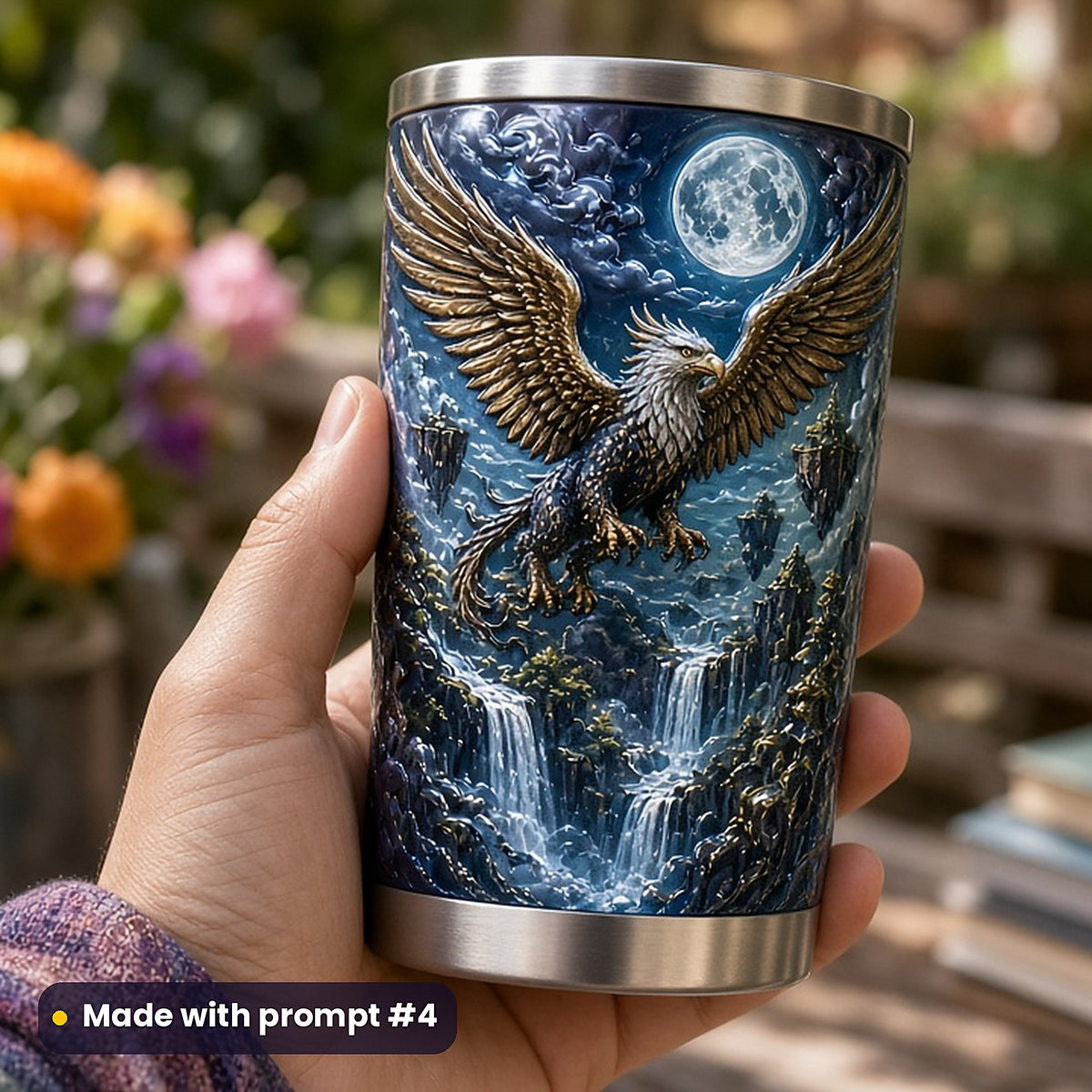 Epic Fantasy, Luxury & Decorative Collection: Made with prompt #4 – realistic UV-printed mockup