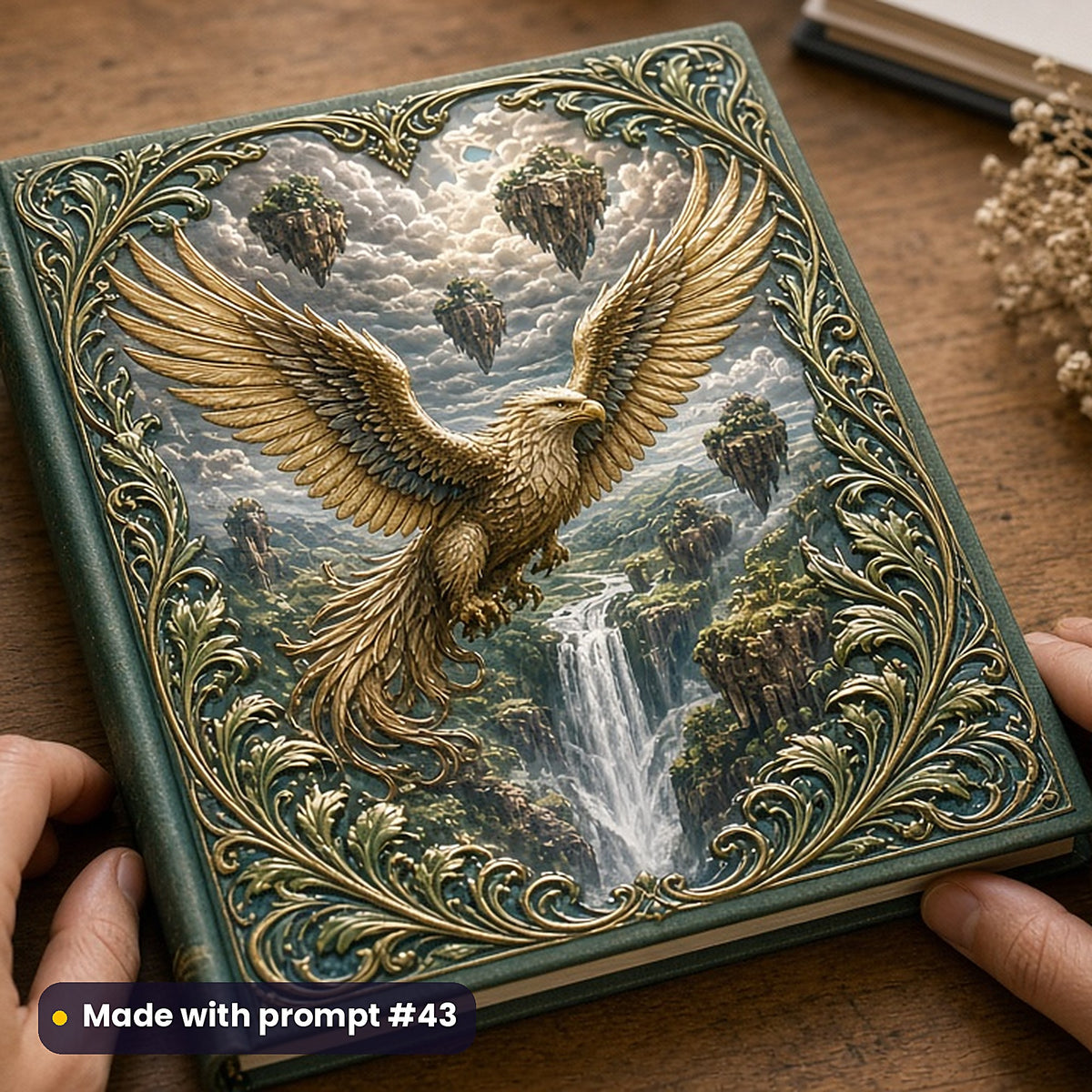 Epic Fantasy, Luxury & Decorative Collection: Made with prompt #43 – realistic UV-printed mockup