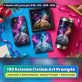 Science Fiction, Cinematic & Bold Collection: realistic UV-printed mockup, made with prompts #98 · #11 · #59 · #25