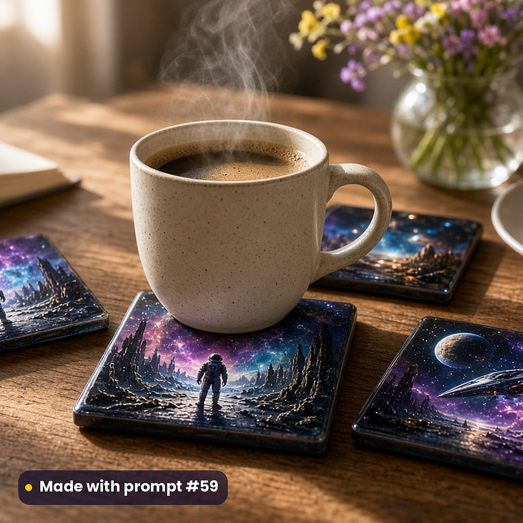 Science Fiction, Cinematic & Bold Collection: realistic UV-printed mockup, made with prompt #59