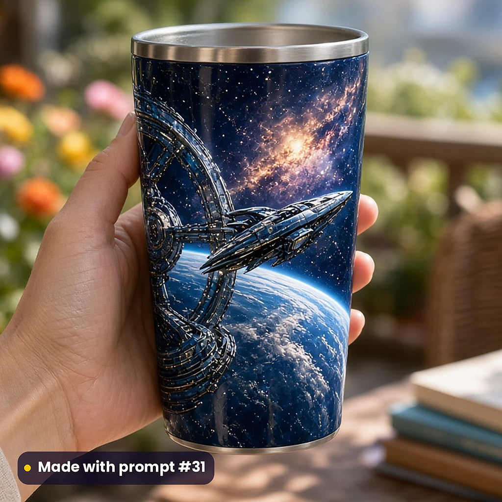 Science Fiction, Luxury & Decorative Collection: Made with prompt #31 – realistic UV-printed mockup