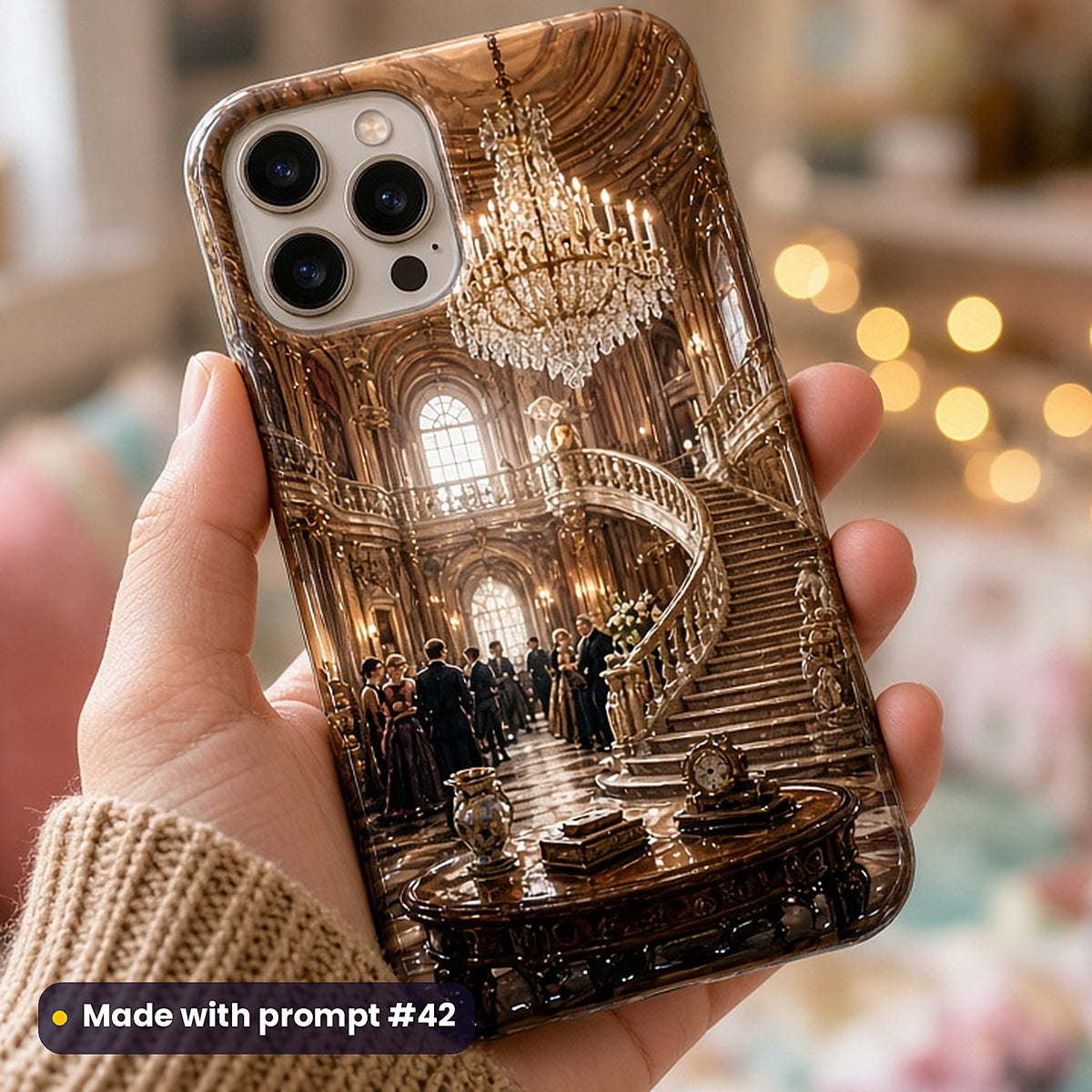 Historical Fiction, Cinematic & Bold Collection: realistic UV-printed mockup, made with prompt #42