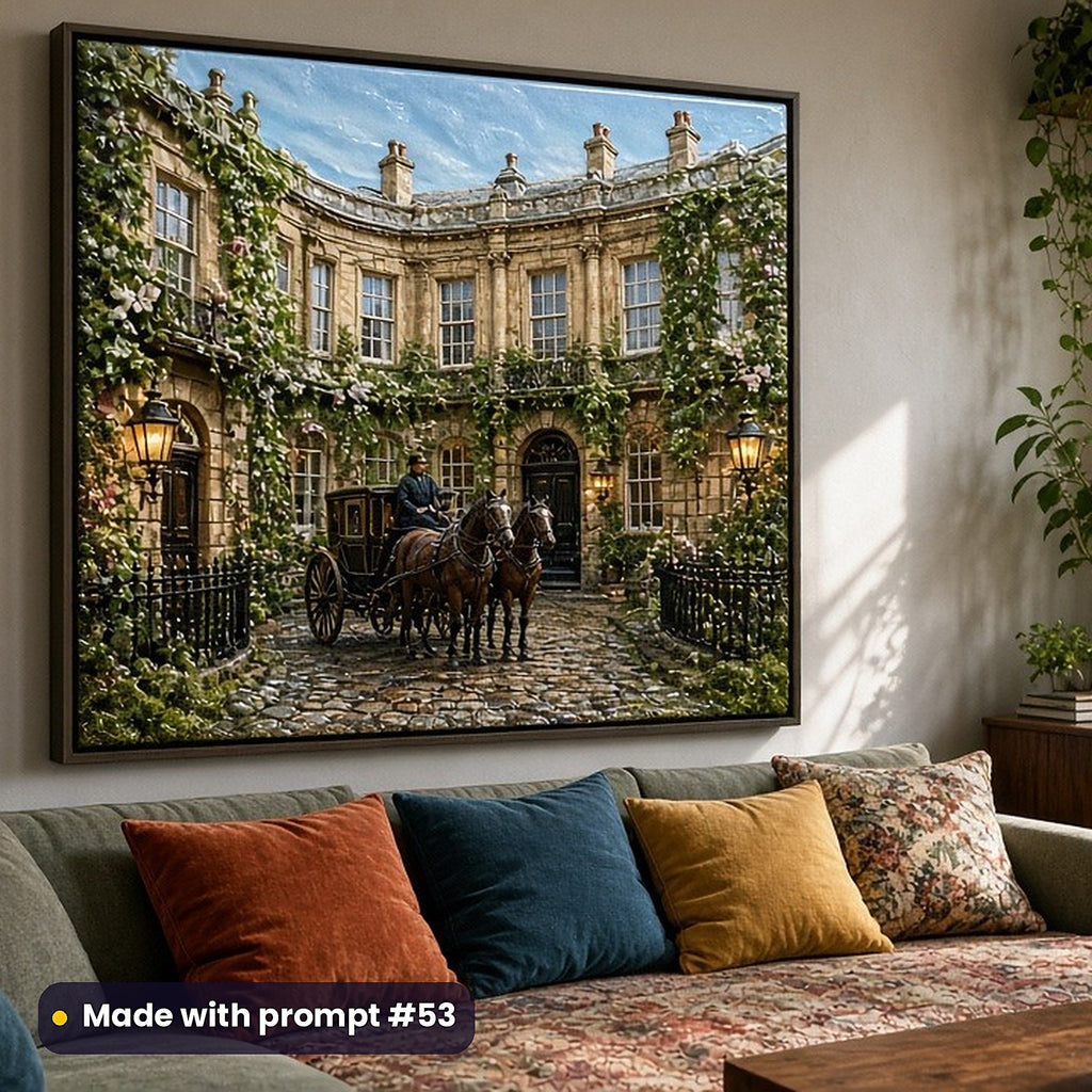 Historical Fiction, Clean & Graphic Collection: Made with prompt #53 – realistic UV-printed mockup
