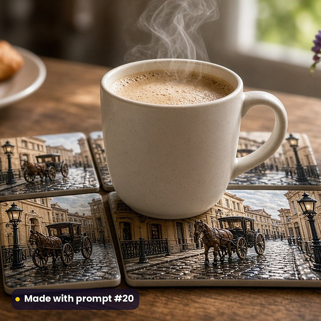 Historical Fiction, Clean & Graphic Collection: Made with prompt #20 – realistic UV-printed mockup