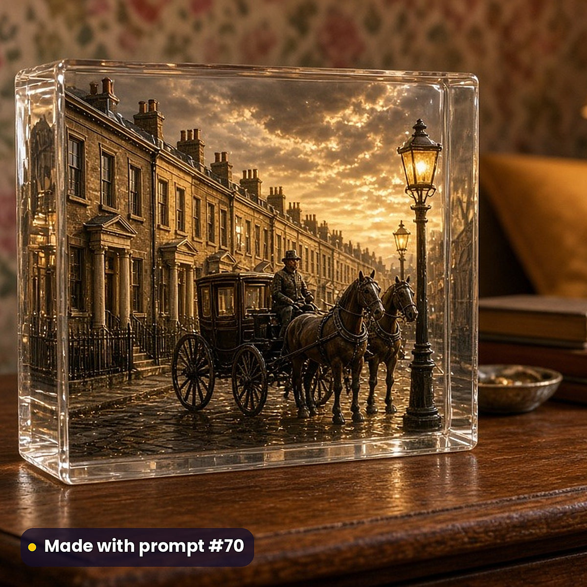 Historical Fiction, Clean & Graphic Collection: Made with prompt #70 – realistic UV-printed mockup