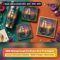 Historical Fiction, Luxury & Decorative Collection: Made with prompts #10 · #26 · #66 · #60 – realistic UV-printed mockup
