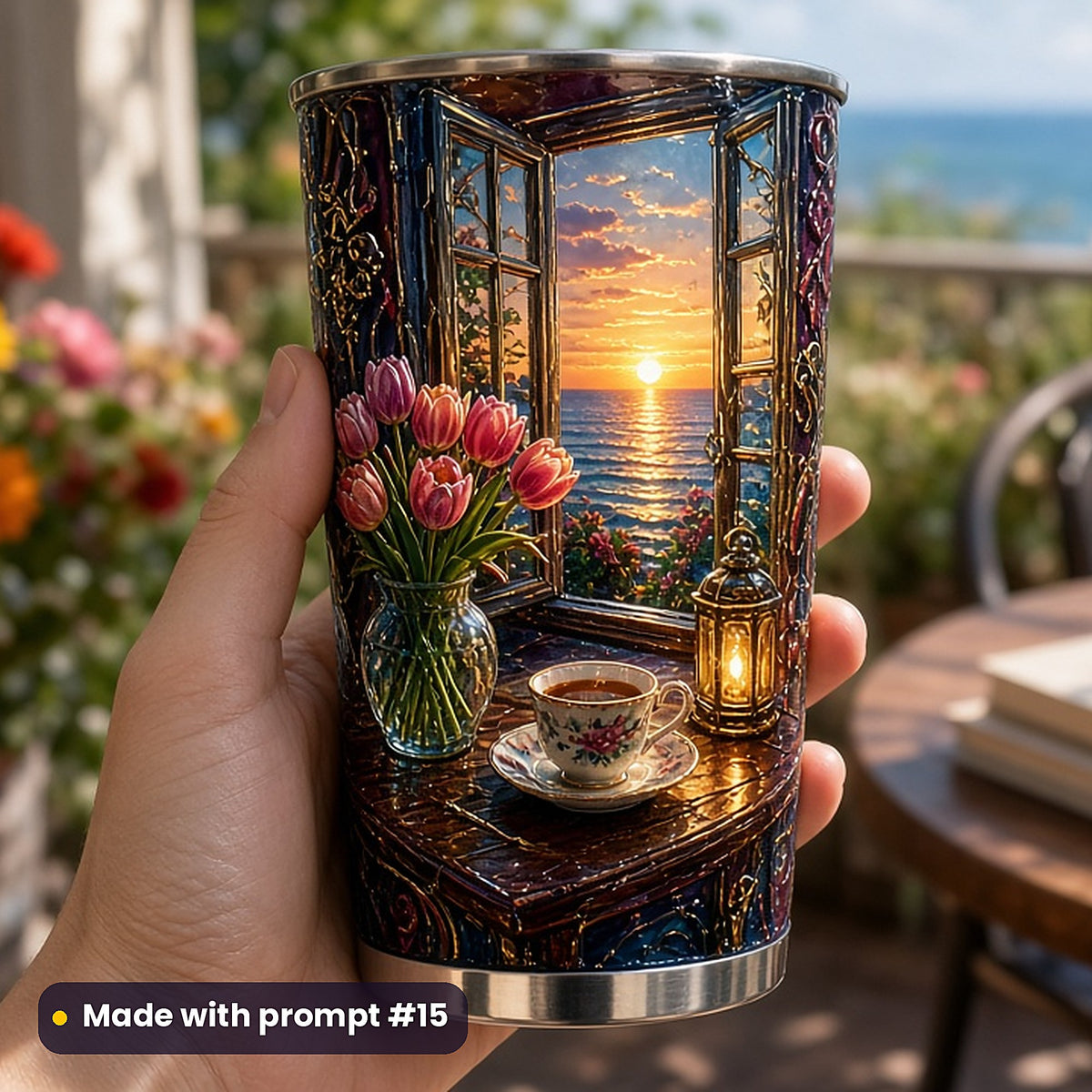 Women's Fiction, Luxury & Decorative Collection: Made with prompt #15 – realistic UV-printed mockup