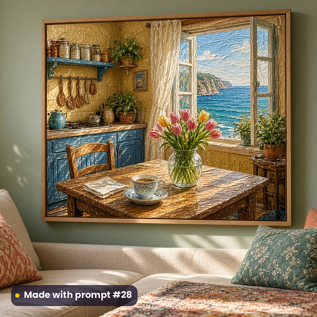 Women's Fiction, Luxury & Decorative Collection: Made with prompt #28 – realistic UV-printed mockup