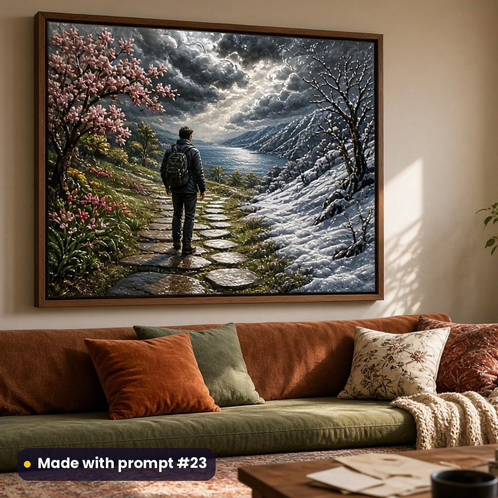 Memoir and Biography, Cinematic & Bold Collection: realistic UV-printed mockup, made with prompt #23