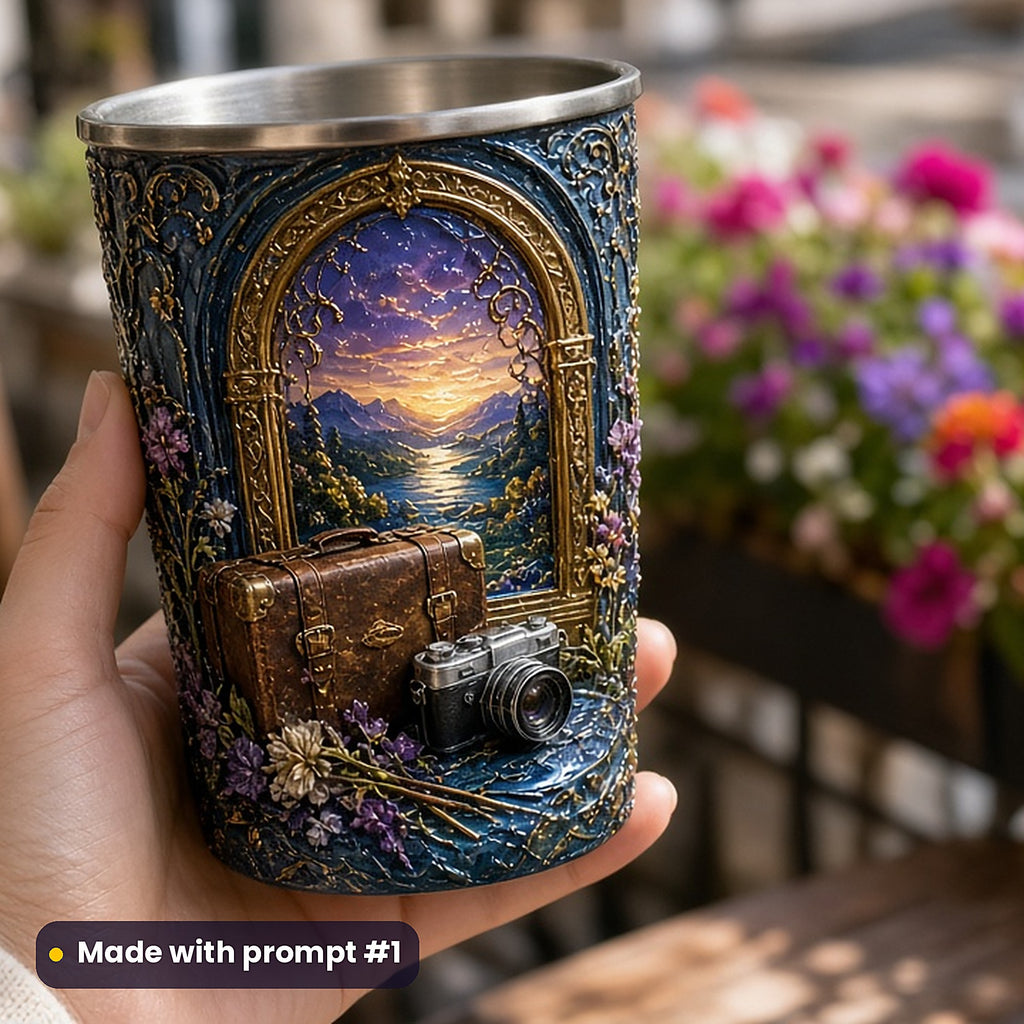 Memoir and Biography, Luxury & Decorative Collection: Made with prompt #1 – realistic UV-printed mockup