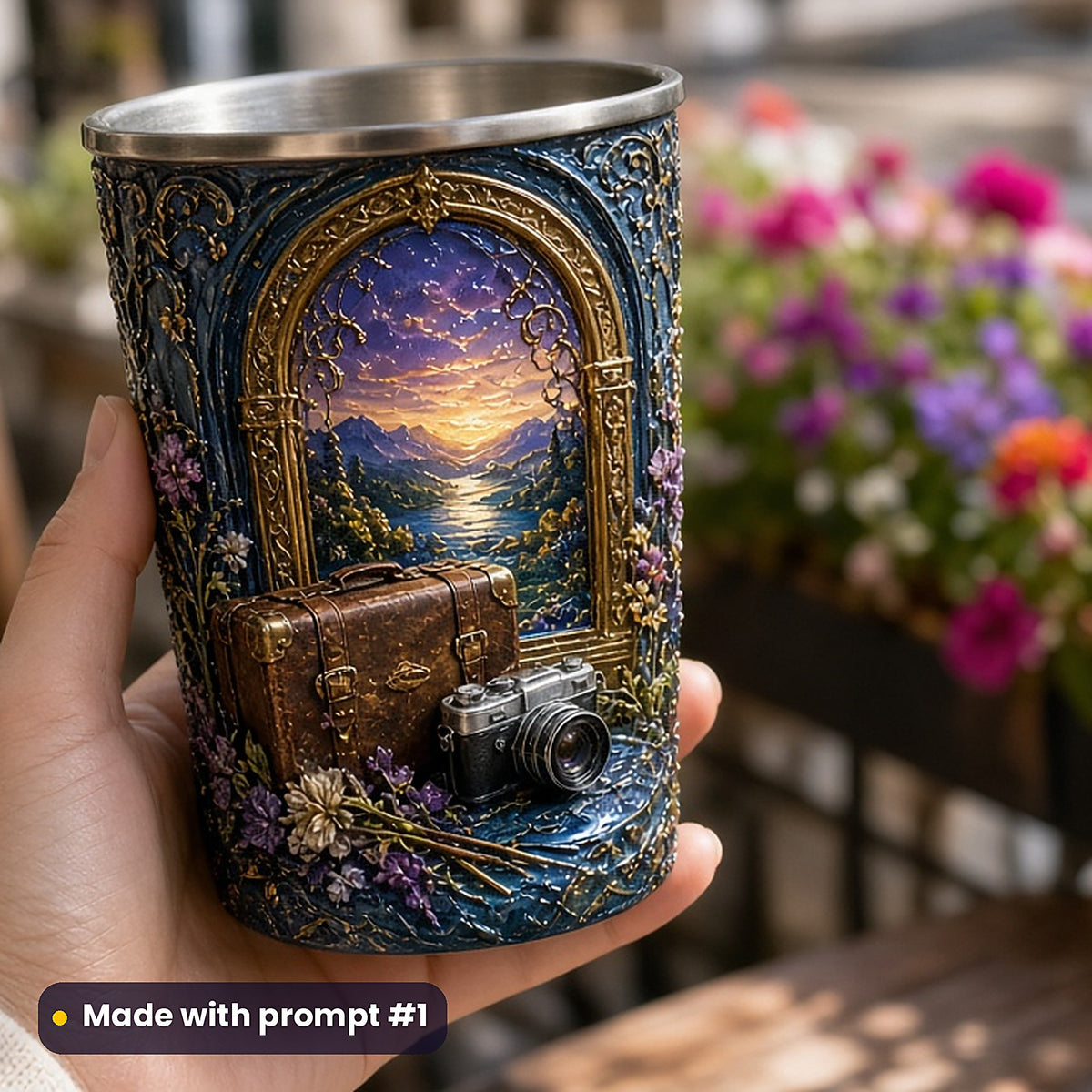 Memoir and Biography, Luxury & Decorative Collection: Made with prompt #1 – realistic UV-printed mockup