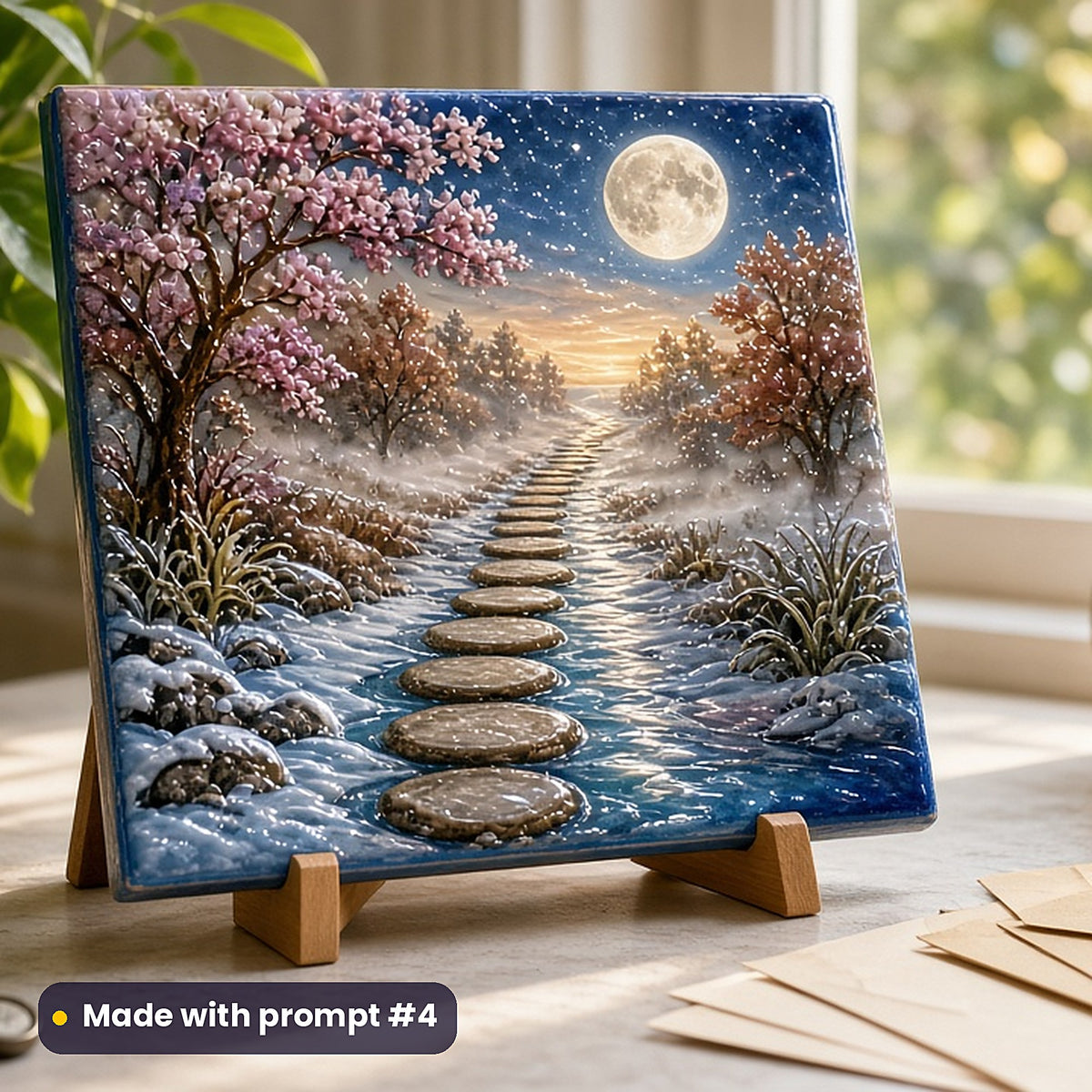 Memoir and Biography, Vintage & Whimsical Collection: realistic UV-printed mockup, made with prompt #4