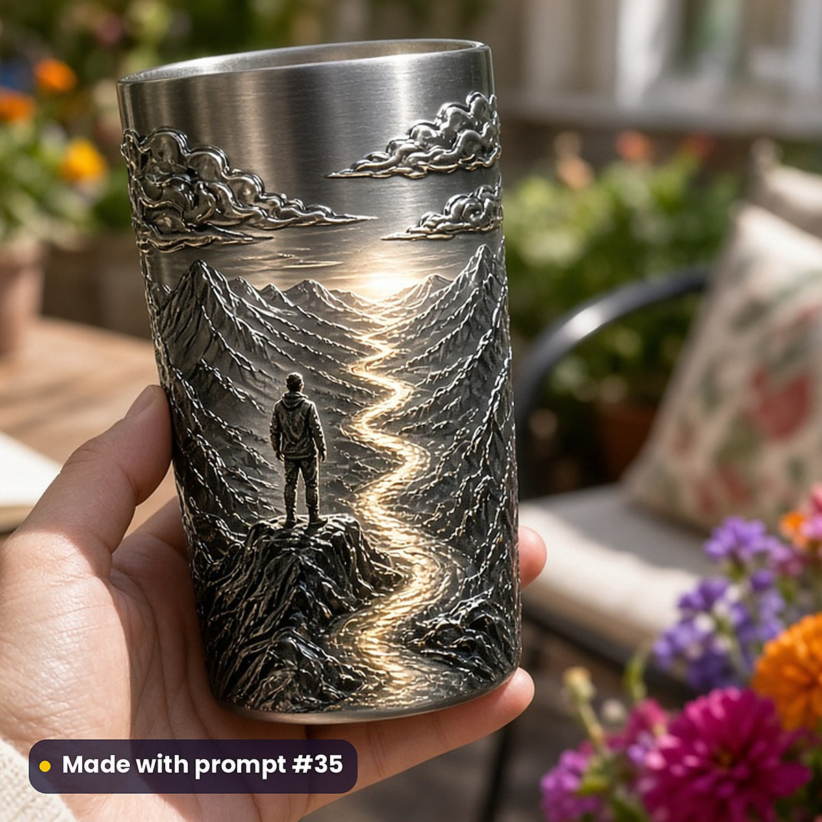Self-Help and Personal Development, Clean & Graphic Collection: Made with prompt #35 – realistic UV-printed mockup