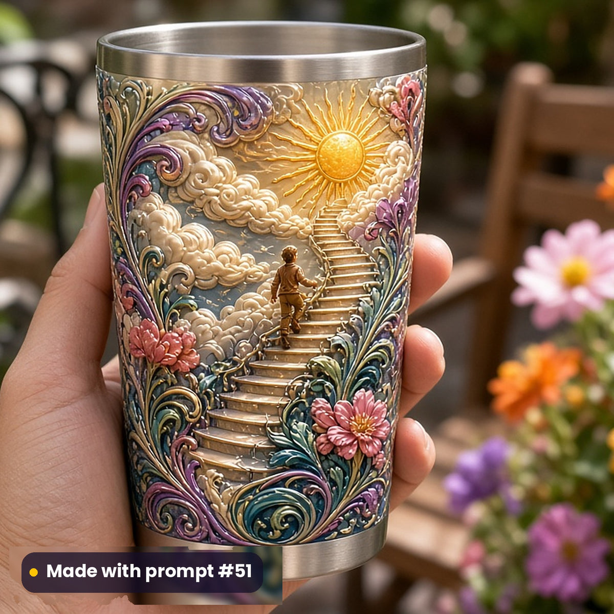 Self-Help and Personal Development, Luxury & Decorative Collection: Made with prompt #51 – realistic UV-printed mockup