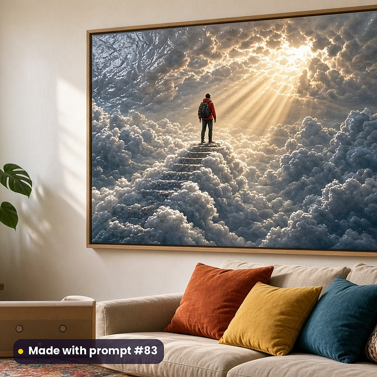Self-Help and Personal Development, Luxury & Decorative Collection: Made with prompt #83 – realistic UV-printed mockup