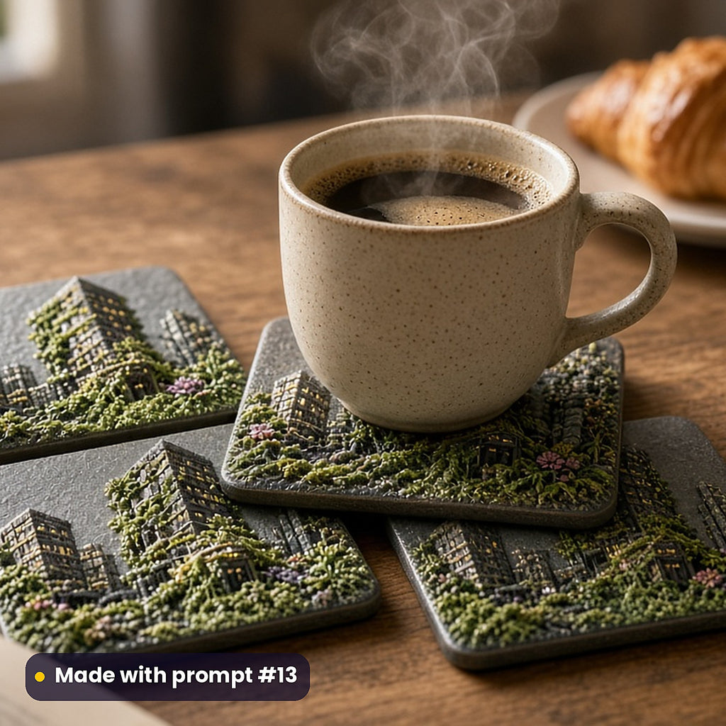 Business and Entrepreneurship, Clean & Graphic Collection: Made with prompt #13 – realistic UV-printed mockup