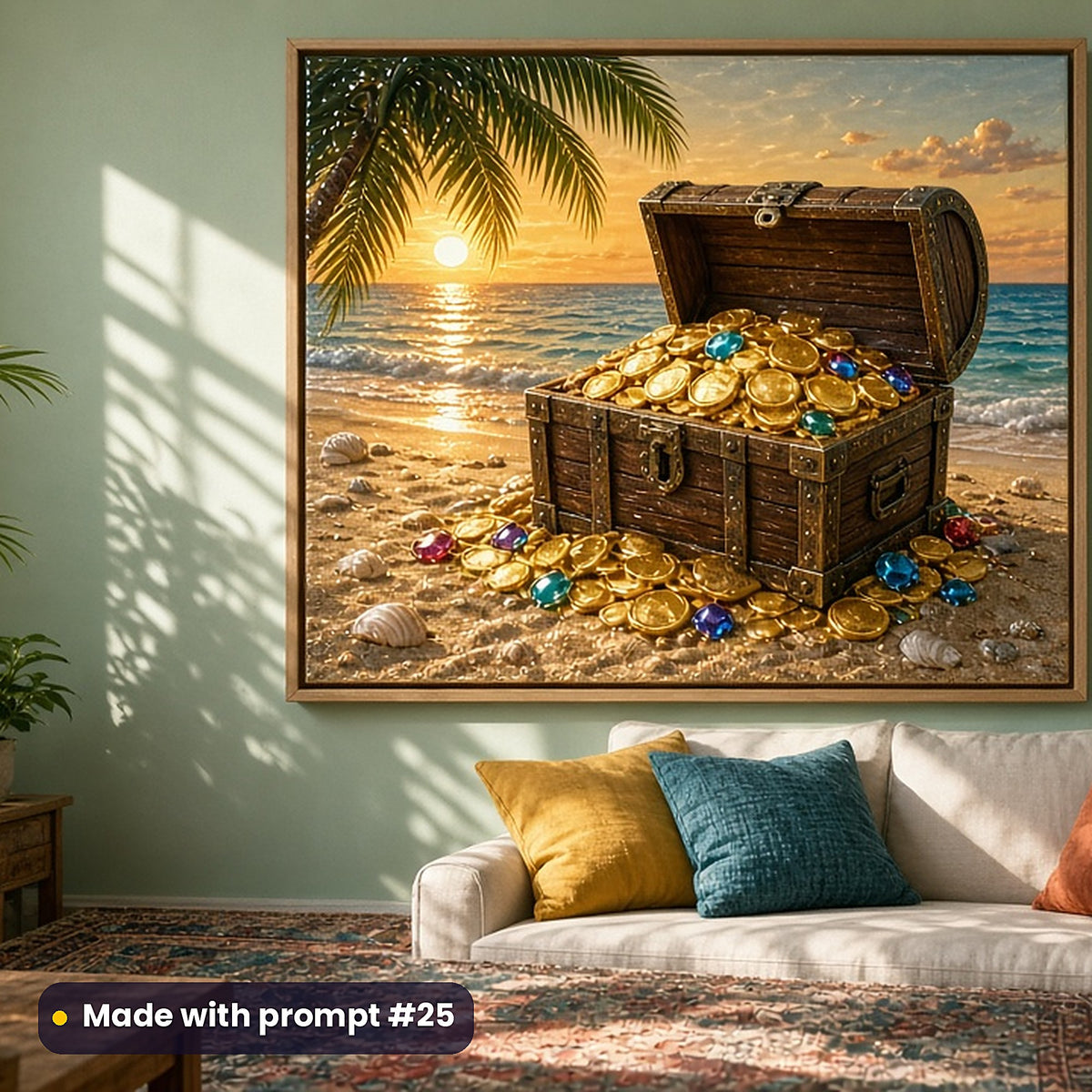 Money and Finance, Luxury & Decorative Collection: realistic UV-printed mockup, made with prompt #25